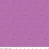 CLEARANCE Make Stitched Up C13425 Violet - Riley Blake Designs - Dashed Lines Tone-on-Tone - Quilting Cotton Fabric