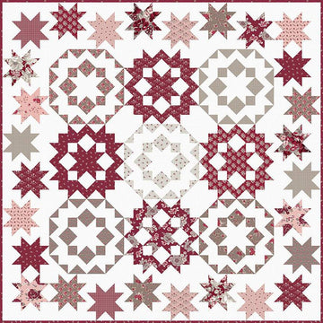 SALE Dancing with the Stars 1 Quilt PATTERN P124 - Gerri Robinson - Riley Blake Designs - INSTRUCTIONS Only - Features Two Star Blocks