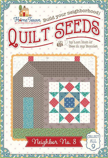 SALE Quilt Seeds Quilt PATTERN Home Town Neighbor No. 8 ST-31107 - Lori Holt - Riley Blake - Instructions Only - Paper Pattern Included