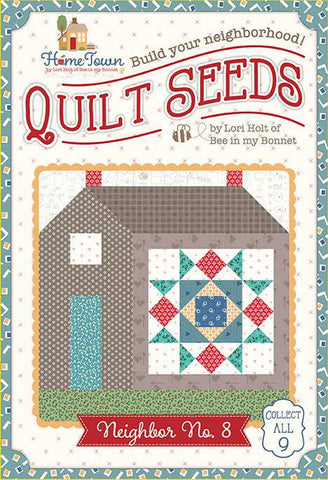 SALE Quilt Seeds Quilt PATTERN Home Town Neighbor No. 8 ST-31107 by Lori Holt - Riley Blake - Instructions Only - Paper Pattern Included
