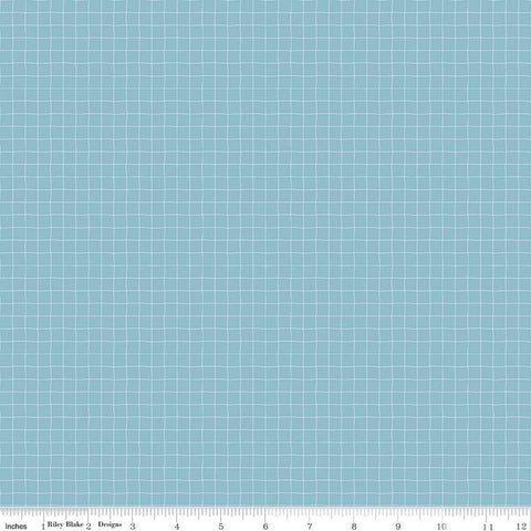 SALE Day in the Life Grid C13666 Dream by Riley Blake Designs - Irregular Lines - Quilting Cotton Fabric