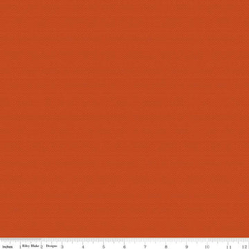 31" End of Bolt - CLEARANCE POParazzi C805 Rust - Riley Blake Designs - Geometric Tiny Squares Tone-on-Tone - Quilting Cotton Fabric