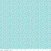 Pets Paws C13651 Aqua - Riley Blake Designs - Children's Tone-on-Tone Paw Prints Bones  - Quilting Cotton Fabric
