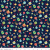 33" End of Bolt - Deck the Halls Tumbling Baubles B 01666882B - Riley Blake - Christmas Ornaments -  Liberty Fabrics  - Quilting Cotton