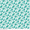 SALE Deck the Halls Happy Forest A 01666884A - Riley Blake Designs - Christmas Trees -  Liberty Fabrics  - Quilting Cotton Fabric