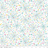 Fat Quarter End of Bolt -DEAL Deck the Halls Helen's Stars A 01666887A - Riley Blake - Christmas Star bursts-Liberty- Quilting Cotton Fabric