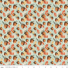 SALE Shades of Autumn Acorns C13473 Tea Green - Riley Blake Designs - Thanksgiving Fall Acorns Leaves - Quilting Cotton Fabric