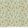 CLEARANCE Shades of Autumn Icons SC13475 Tea Green SPARKLE - Riley Blake - Thanksgiving Fall Pumpkins Gold SPARKLE - Quilting Cotton Fabric