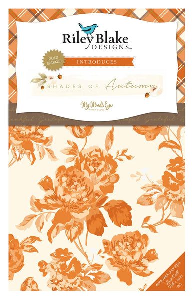 Shades of Autumn Charm Pack 5" Stacker Bundle - Riley Blake Designs - 42 piece Precut Pre cut - Fall - Quilting Cotton Fabric