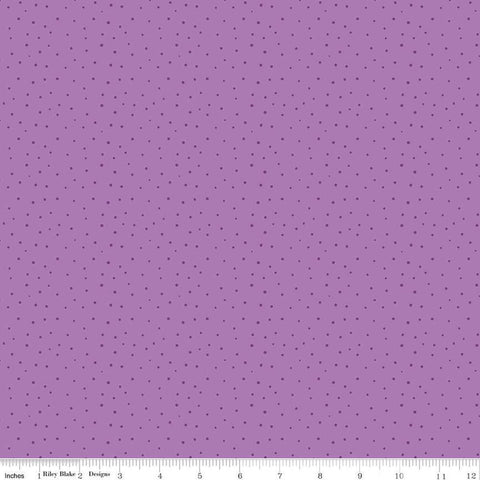 Floralicious Dots C13486 Lilac - Riley Blake Designs - Tone-on-Tone Pin Dots Dot Dotted - Quilting Cotton Fabric