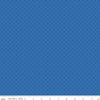 22" End of Bolt - SALE Colors of Kindness Dots C13682 Blue - Riley Blake - Crayola Polka Dot - Quilting Cotton Fabric - Licensed Product