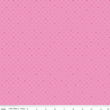 SALE Colors of Kindness Dots C13682 Pink - Riley Blake Designs - Crayola Crayons Polka Dot - Quilting Cotton Fabric - Licensed Product
