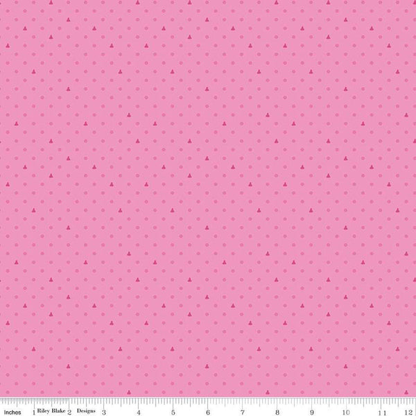 SALE Colors of Kindness Dots C13682 Pink by Riley Blake Designs - Crayola Crayons Polka Dot - Quilting Cotton Fabric - Licensed Product