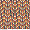 CLEARANCE Santa Fe Chevron C13384 Navy - Riley Blake Designs - Brush Strokes Southwest Southwestern - Quilting Cotton Fabric