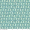 Arrival of Winter Flakes C13525 Mint - Riley Blake Designs - Snowflakes Circles - Quilting Cotton Fabric