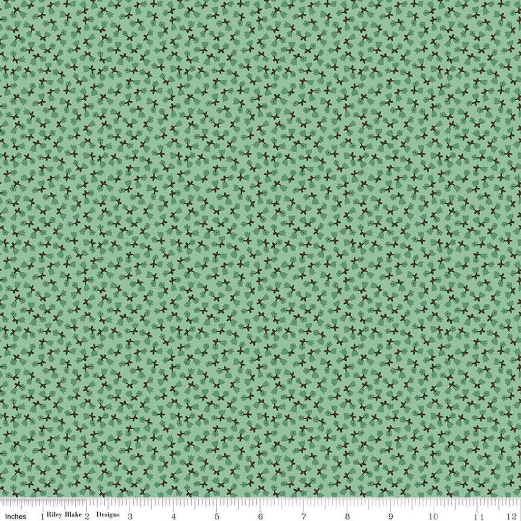 SALE Home Town Eastman C13584 Leaf by Riley Blake Designs - Floral Flowers - Lori Holt - Quilting Cotton Fabric