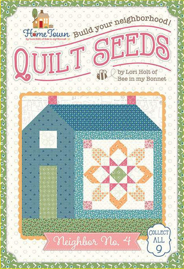 SALE Quilt Seeds Quilt PATTERN Home Town Neighbor No. 4 ST-31103 - Lori Holt - Riley Blake - Instructions Only - Paper Pattern Included