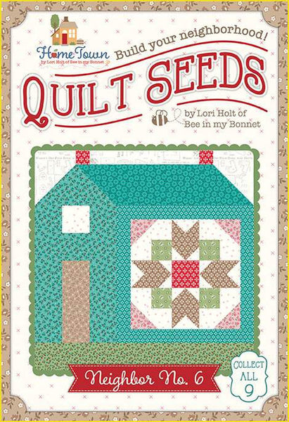 SALE Quilt Seeds Quilt PATTERN Home Town Neighbor No. 6 ST-31105 by Lori Holt - Riley Blake - Instructions Only - Paper Pattern Included