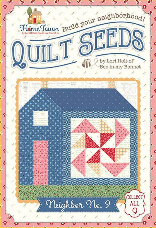 SALE Quilt Seeds Quilt PATTERN Home Town Neighbor No. 9 ST-31108 - Lori Holt - Riley Blake - Instructions Only - Paper Pattern Included