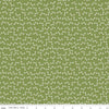 Day in the Life Blossoms C13665 Basil - Riley Blake Designs - Floral White Flowers - Quilting Cotton Fabric