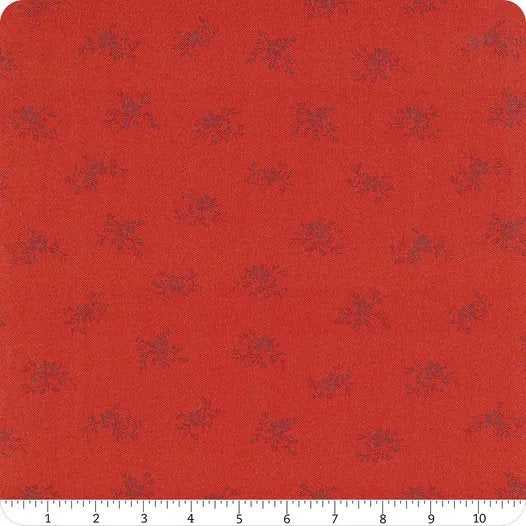 3 Yard Cut -  SALE Perennial WIDE BACK WB655 Red - Riley Blake Designs - 107/108" Wide Floral Flowers - Quilting Cotton Fabric