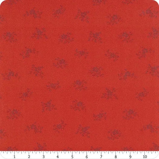 3 Yard Cut -  SALE Perennial WIDE BACK WB655 Red - Riley Blake Designs - 107/108" Wide Floral Flowers - Quilting Cotton Fabric