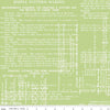 CLEARANCE Sew Journal Pattern Making C13892 Green - Riley Blake Designs - Sewing Text - J. Wecker Frisch - Quilting Cotton Fabric