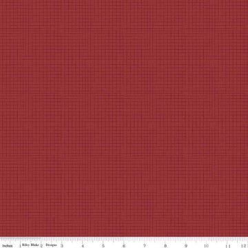 SALE Country Life Burlap C13798 Barn - Riley Blake - Tone-on-Tone Irregular Grid - Quilting Cotton Fabric