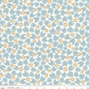 CLEARANCE 22" End of Bolt - Little Swan Water Lilies C13743 Cream by Riley Blake Designs - Lily Pads Flowers - Quilting Cotton Fabric
