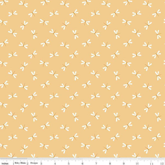 Little Swan Dragonflies C13744 Beehive - Riley Blake Designs - Quilting Cotton Fabric