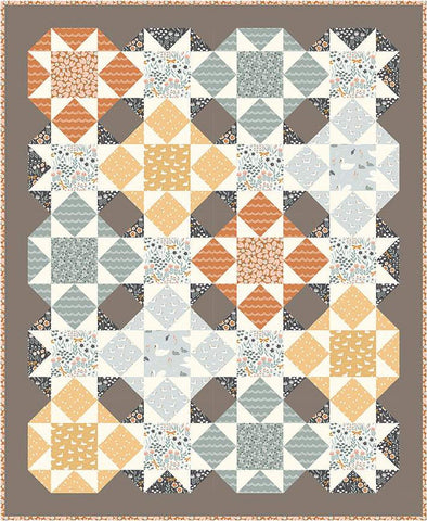 SALE Lily Pads Quilt PATTERN P177 by Bee Sew Inspired - Riley Blake Designs - INSTRUCTIONS Only - Piecing Beginner Friendly