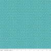 Fat Quarter End of Bolt - SALE Floralicious Tonal C13485 Turquoise - Riley Blake Designs - Tone-on-Tone Chevrons - Quilting Cotton Fabric