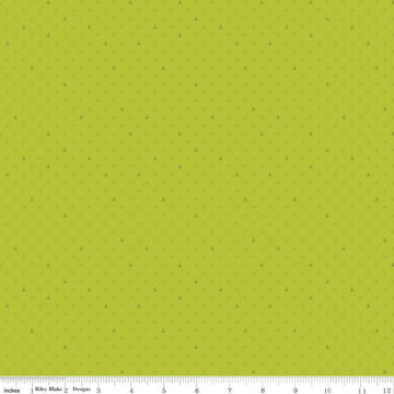 SALE Colors of Kindness Dots C13682 Green - Riley Blake Designs - Crayola Crayons Polka Dot - Quilting Cotton Fabric - Licensed Product