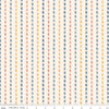 SALE Santa Fe Stripes C13385 Cream - Riley Blake Designs - Stitched-Line Stripe Striped Southwest Southwestern - Quilting Cotton Fabric