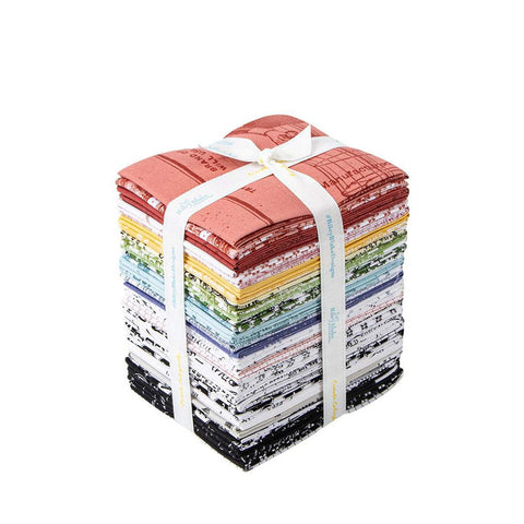 SALE Sew Journal Fat Quarter Bundle 36 pieces - Riley Blake Designs - Pre cut Precut - J. Wecker Frisch - Quilting Cotton Fabric