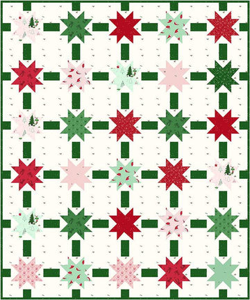 SALE Regent Street Quilt PATTERN P156 - Amanda Niederhauser - Riley Blake Designs - INSTRUCTIONS Only - 30 Blocks No Sashing or Setting