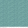 30" End of Bolt - Arrival of Winter Gear C13523 Teal - Riley Blake Designs - Scarves Hats Mittens Snowflakes  - Quilting Cotton Fabric