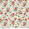 SALE Bellissimo Gardens Floral C13831 Cream - Riley Blake Designs - Floral Flowers Leaves - Quilting Cotton Fabric