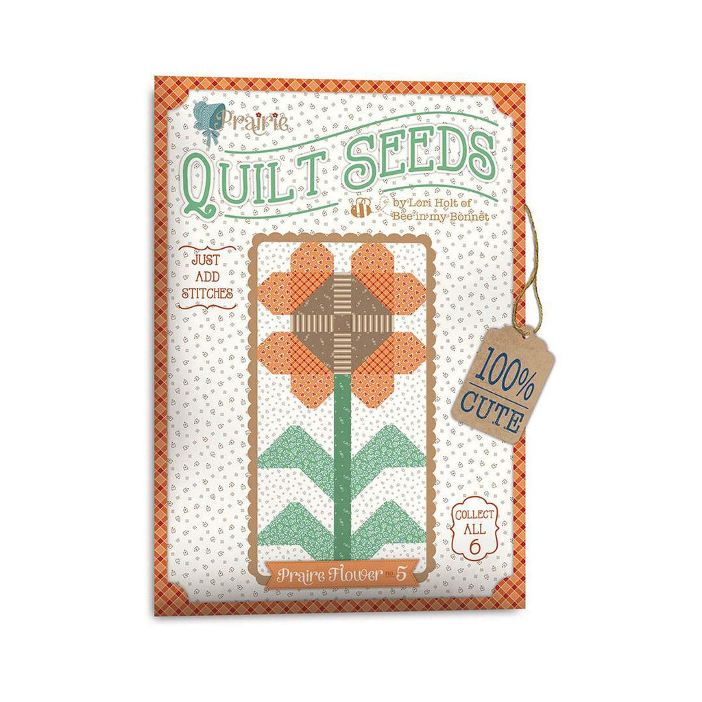 Quilt Seeds Quilt PATTERN Prairie Flower 5 ST-25528 by Lori Holt - Riley Blake Designs - Instructions Only - Paper Pattern Included