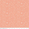 SALE Homemade Outlined Flowers C13722 Coral - Riley Blake Designs - Floral - Quilting Cotton Fabric
