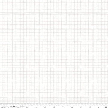 Country Life Burlap C13798 Cotton - Riley Blake - Tone-on-Tone Irregular Grid - Quilting Cotton Fabric