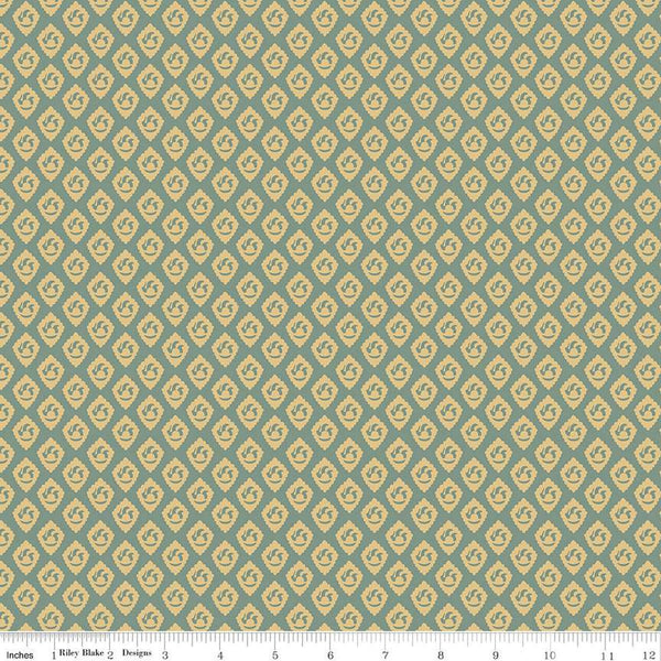 SALE Pride and Prejudice George C13780 - Riley Blake Designs - Jane Austen Geometric - Quilting Cotton Fabric