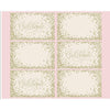 CLEARANCE Monthly Placemats 2 January Placemat Panel Sparkle SP13920 - Riley Blake - Gold Sparkle - Quilting Cotton