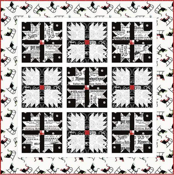 SALE White as Snow Wintry Project Booklet P120 by J. Wecker Frisch - Riley Blake - INSTRUCTIONS Only - Spiral-Bound Multiple Projects