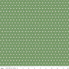 Bee Dots Paula C14167 Basil - Riley Blake Designs - Geometric - Lori Holt - Quilting Cotton Fabric