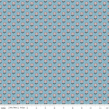 SALE Pride & Prejudice Lady Lucas C13773 - Riley Blake Designs - Jane Austen Floral Flowers - Quilting Cotton Fabric - Licensed Product