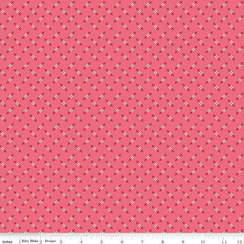 SALE Bee Dots Genoveffa C14176 Tea Rose by Riley Blake Designs - Geometric - Lori Holt - Quilting Cotton Fabric - Licensed Product