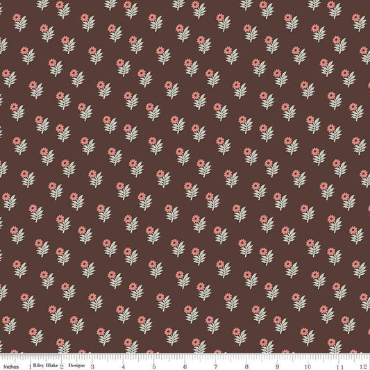 DEAL Pride & Prejudice Bennet C13778 - Riley Blake Designs - Jane Austen Floral Flowers - Quilting Cotton Fabric - Licensed Product