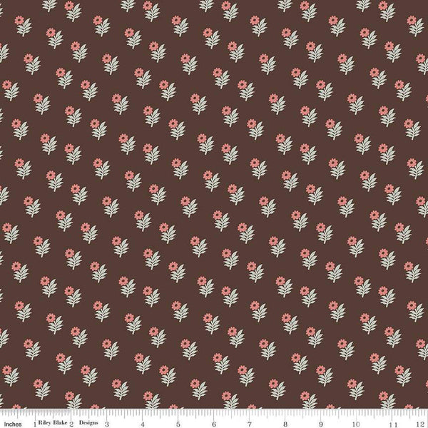 SALE Pride and Prejudice Bennet C13778 - Riley Blake Designs - Jane Austen Floral Flowers - Quilting Cotton Fabric