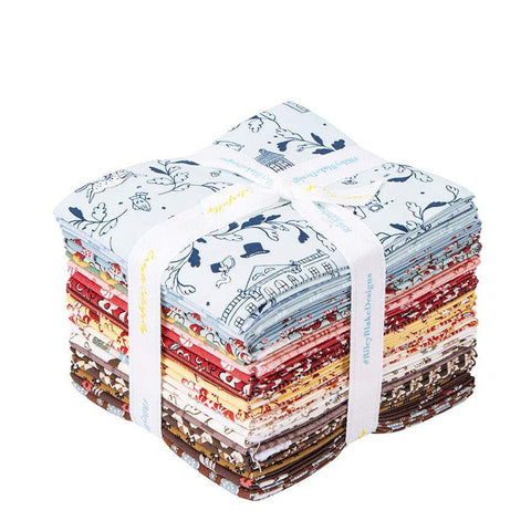 Pride and Prejudice Fat Quarter Bundle 22 pieces - Riley Blake Designs - Pre cut Precut - Jane Austen - Quilting Cotton Fabric